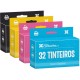 PACK 32 (ESCOLHER CORES) TINTEIROS COMPATÍVEIS EPSON T0441/2/3/4