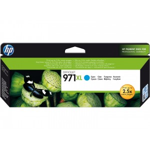 HP 971XL CYAN ORIGINAL PARA LA IMPRESORA HP Officejet Pro X576dw Tinteiros