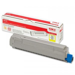 Toner OKI C8600 / C8800 Original Amarillo PARA LA IMPRESORA OKI C8800 Toner