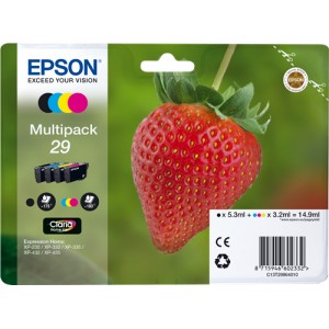 Epson 29 pack colores, cartuchos de tinta original PARA LA IMPRESORA Epson Expression Home XP-452 Tinteiros