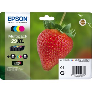 Epson 29XL pack colores, cartuchos de tinta original  PERTENENCIENTE A LA REFERENCIA Epson 29 y 29XL Tinteiros