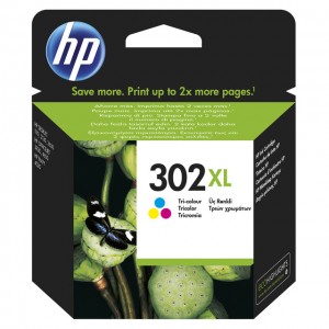 HP 302XL  COLOR TINTA ORIGINAL PARA LA IMPRESORA HP Deskjet Ink Advantage 3635