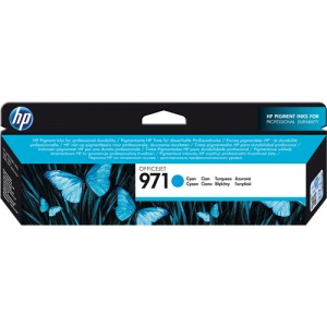 Cartucho tinta HP 971 Cyan Original PARA LA IMPRESORA HP Officejet Pro X576dw Tinteiros