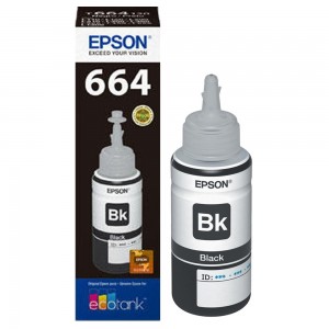 EPSON T6641 NEGRO BOTELLA DE TINTA ORIGINAL (C13T66414A) PARA LA IMPRESORA Epson EcoTank M200 Tinteiros