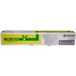 Toner original Kyocera TK-8315 Amarillo PARA LA IMPRESORA Kyocera TASKALFA 2550ci Toner