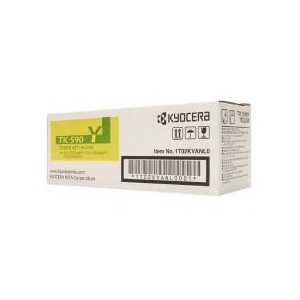 Toner AMARILLO KYOCERA TK 590 ORIGINAL PARA LA IMPRESORA Kyocera ECOSYS M6526CDN Toner