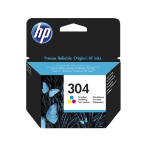 HP 304 Tricolor Tinta Original  PERTENENCIENTE A LA REFERENCIA HP 304 / 304XL Tinteiros