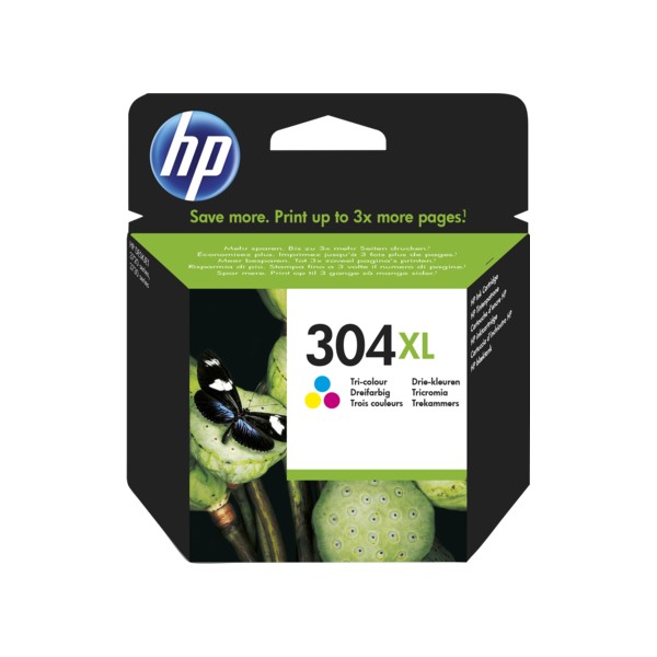 HP 304XL Tinteiro Tricor Original HP 304XL Tinteiro Tricor Original