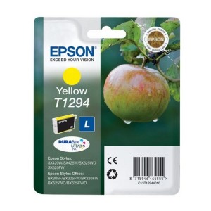 CARTUCHO ORIGINAL EPSON T1294 AMARILLO PARA LA IMPRESORA Epson Stylus Office BX 305 FW Plus Tinteiros