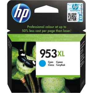 HP 953XL CYAN ORIGINAL PARA LA IMPRESORA HP Officejet Pro 8219 Tinteiros