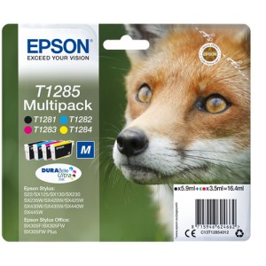 MULTIPACK ORIGINAL EPSON T1285 C13T12854012 PARA LA IMPRESORA Epson Stylus S 22 Tinteiros