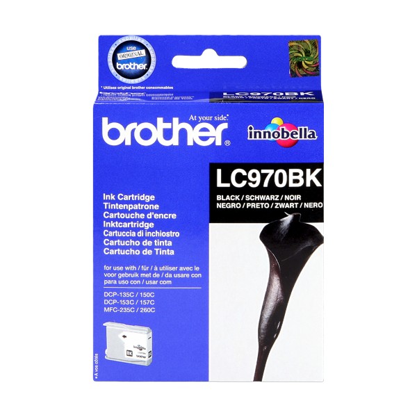 Brother LC970 Preto Original Brother LC970 Preto Original