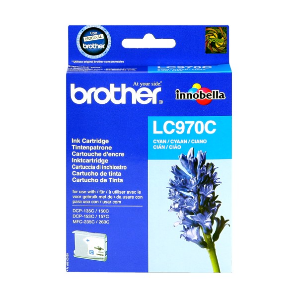 Brother LC970 Ciano Original Brother LC970 Ciano Original