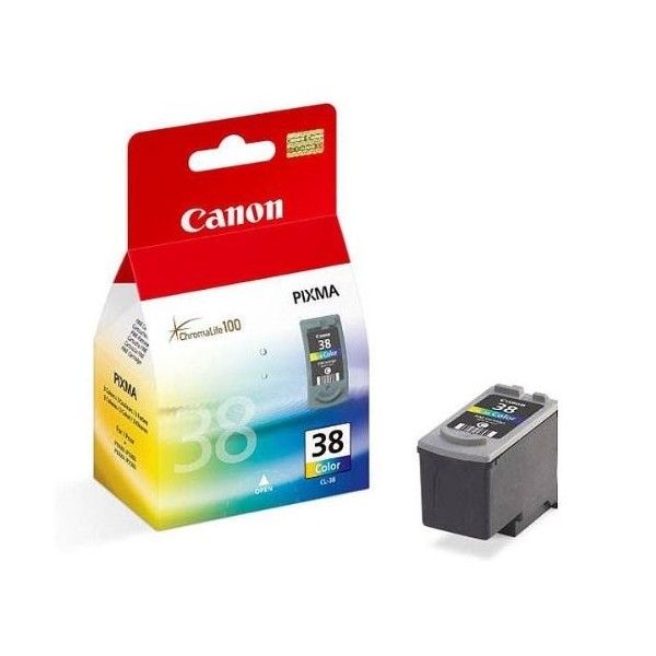ORIGINAL TINTEIRO CANON CL-38 CORES ORIGINAL TINTEIRO CANON CL-38 CORES