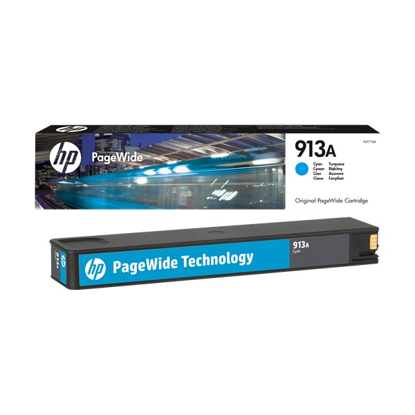 HP 913A Tinteiro Ciano Original HP 913A Tinteiro Ciano Original