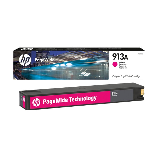 HP 913A Tinteiro Magenta Original HP 913A Tinteiro Magenta Original