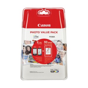 PACK CANON PG545XL/CL546XL ORIGINAL + PAPEL (8286B006) PARA LA IMPRESORA Canon Pixma TR4541