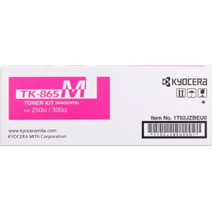 CARTUCHO DE TONER KYOCERA TK-865 CYAN ORIGINAL PARA LA IMPRESORA Kyocera TASKALFA 250ci Toner