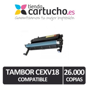 Tambor Canon CEXV18 Compatible PARA LA IMPRESORA Canon IR 1024 F Toner