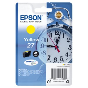 Epson 27 Original Amarillo T2704 PARA LA IMPRESORA Epson WorkForce WF-3620DWF Tinteiros