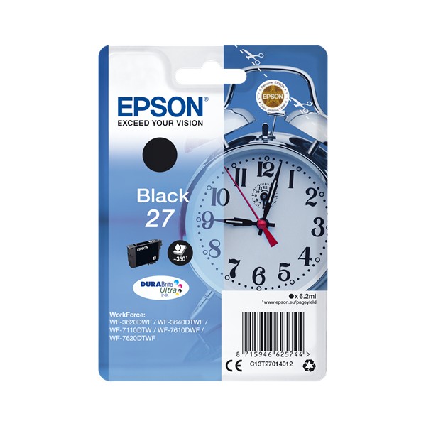 Epson 27 Preto. T2701 Tinteiro Original Epson 27 Preto. T2701 Tinteiro Original