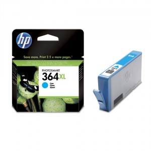 HP 364XL CYAN CARTUCHO ORIGINAL PARA LA IMPRESORA HP Photosmart Wireless e-All-in-One B 110 a Tinteiros