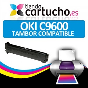 TAMBOR CYAN OKI COMPATIBLE C9600 PERTENENCIENTE A LA REFERENCIA TAMBOR OKI COMPATIBLE C9600