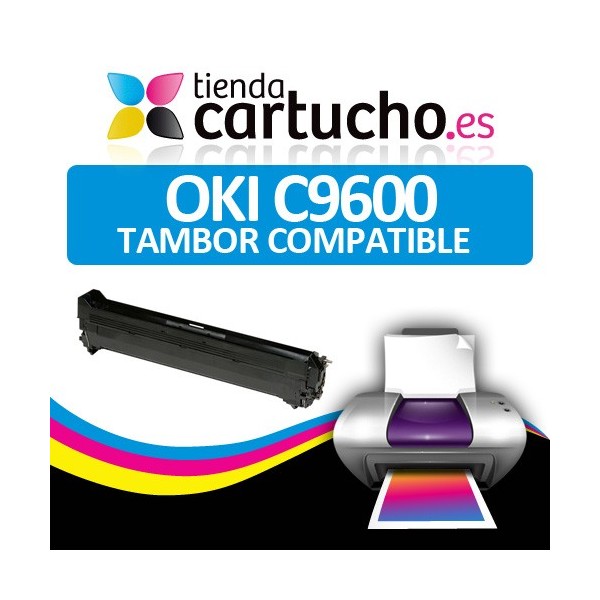 TAMBOR ciano OKI COMPATÍVEL C9600 TAMBOR ciano OKI COMPATÍVEL C9600