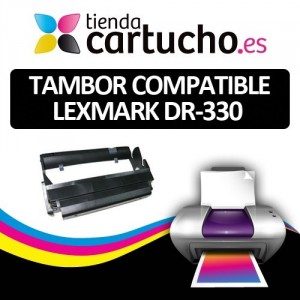 TAMBOR COMPATIBLE LEXMARK DR-330 E230/232/234/240/330/332/342/238 DELL 1710/1700 PARA LA IMPRESORA Lexmark E232tn Toner