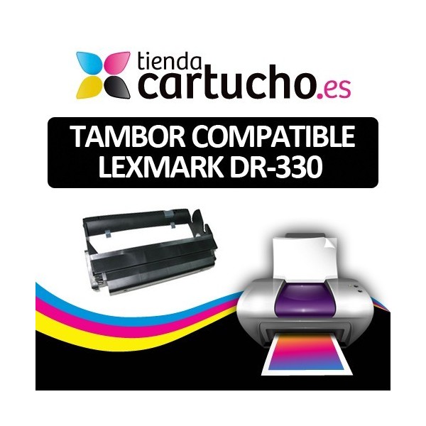 TAMBOR COMPATÍVEL LEXMARK DR-330 E230/232/234/240/330/332/342/238 DELL 1710/1700 TAMBOR COMPATÍVEL LEXMARK DR-330 E230/232/234/240/330/332/342/238 DELL 1710/1700