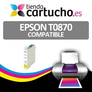 CARTUCHO COMPATIBLE EPSON T0870 PARA LA IMPRESORA Epson Stylus Photo R 1900 Tinteiros