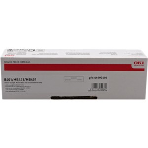 Toner ORIGINAL OKI B401 / MB411 / MB451 (1.500 copias) PARA LA IMPRESORA OKI B401D Toner