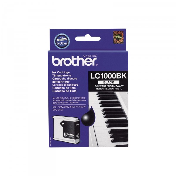 Brother LC-1000 preto tinteiro original. Brother LC-1000 preto tinteiro original.