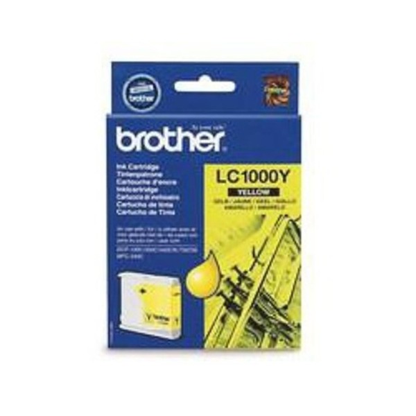 Brother LC-1000 amarelo tinteiro original. Brother LC-1000 amarelo tinteiro original.