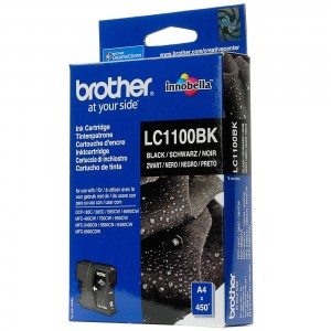 Brother LC1100 negro cartucho de tinta original. PARA LA IMPRESORA Brother DCP-585CW Tinteiros