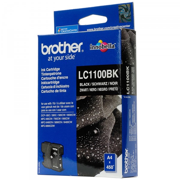 Brother LC1100 preto tinteiro original. Brother LC1100 preto tinteiro original.