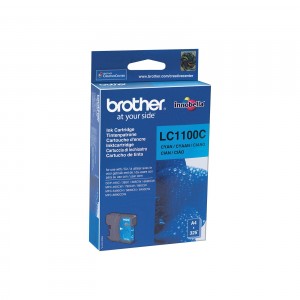 Brother LC1100 cian cartucho de tinta original. PARA LA IMPRESORA Brother MFC-J615W Tinteiros