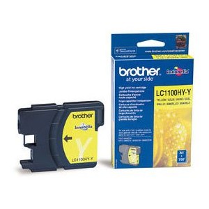 Brother LC1100 XL amarillo cartucho de tinta original alta capacidad. PARA LA IMPRESORA Brother MFC-6490CW Tinteiros