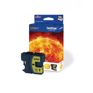 Brother LC-980 amarillo cartucho de tinta original. PERTENENCIENTE A LA REFERENCIA Brother LC-980 Tinteiros