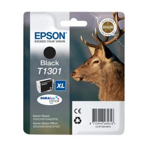 Cartucho EPSON T1301 NEGRO ORIGINAL PARA LA IMPRESORA Epson Stylus Office BX 630 FW Tinteiros