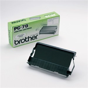 Brother PC-70 cinta de transferencia térmica original PARA LA IMPRESORA Brother Fax-T94 Fitas de Transferência