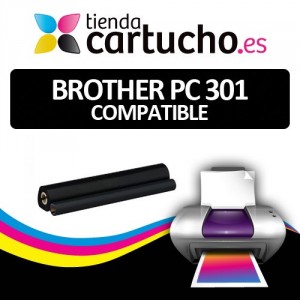 BROTHER FAX PC-301 / PC-302RF / PC-304RF compatible PARA LA IMPRESORA Brother Fax-931 Fitas de Transferência