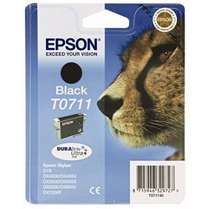 Cartucho EPSON 711 NEGRO ORIGINAL PARA LA IMPRESORA Epson Stylus DX7450 Tinteiros