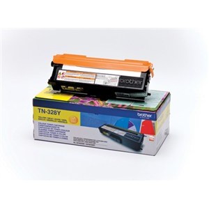 Brother TN328Y toner amarillo original PARA LA IMPRESORA Brother DCP-9270CDN Toner