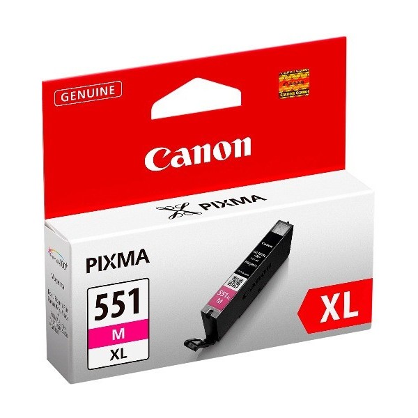 Tinteiro Original CANON CLI 551XL MAGENTA Tinteiro Original CANON CLI 551XL MAGENTA