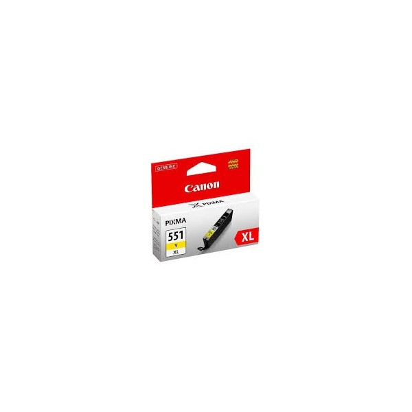 Tinteiro Original CANON CLI 551XL AMARELO Tinteiro Original CANON CLI 551XL AMARELO