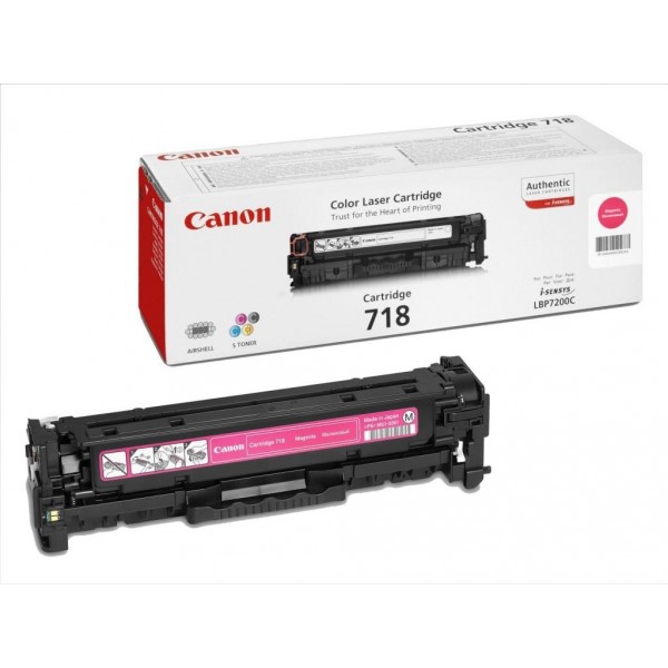 Canon 718M toner magenta original, referencia Canon 2660B002AA Canon 718M toner magenta original, referencia Canon 2660B002AA