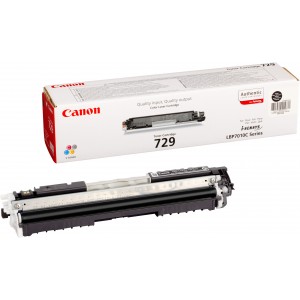 Canon 729BK toner negro original, referencia Canon 4370B002AA PARA LA IMPRESORA Canon I-Sensys LBP 7018C Toner