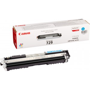 Canon 729C toner cian original, referencia Canon 4369B002AA PERTENENCIENTE A LA REFERENCIA Canon 729 Toner