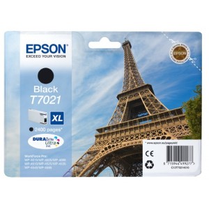 EPSON ORIGINAL T7021 NEGRO PARA LA IMPRESORA Epson WorkForce Pro WP-4545DTWF Tinteiros